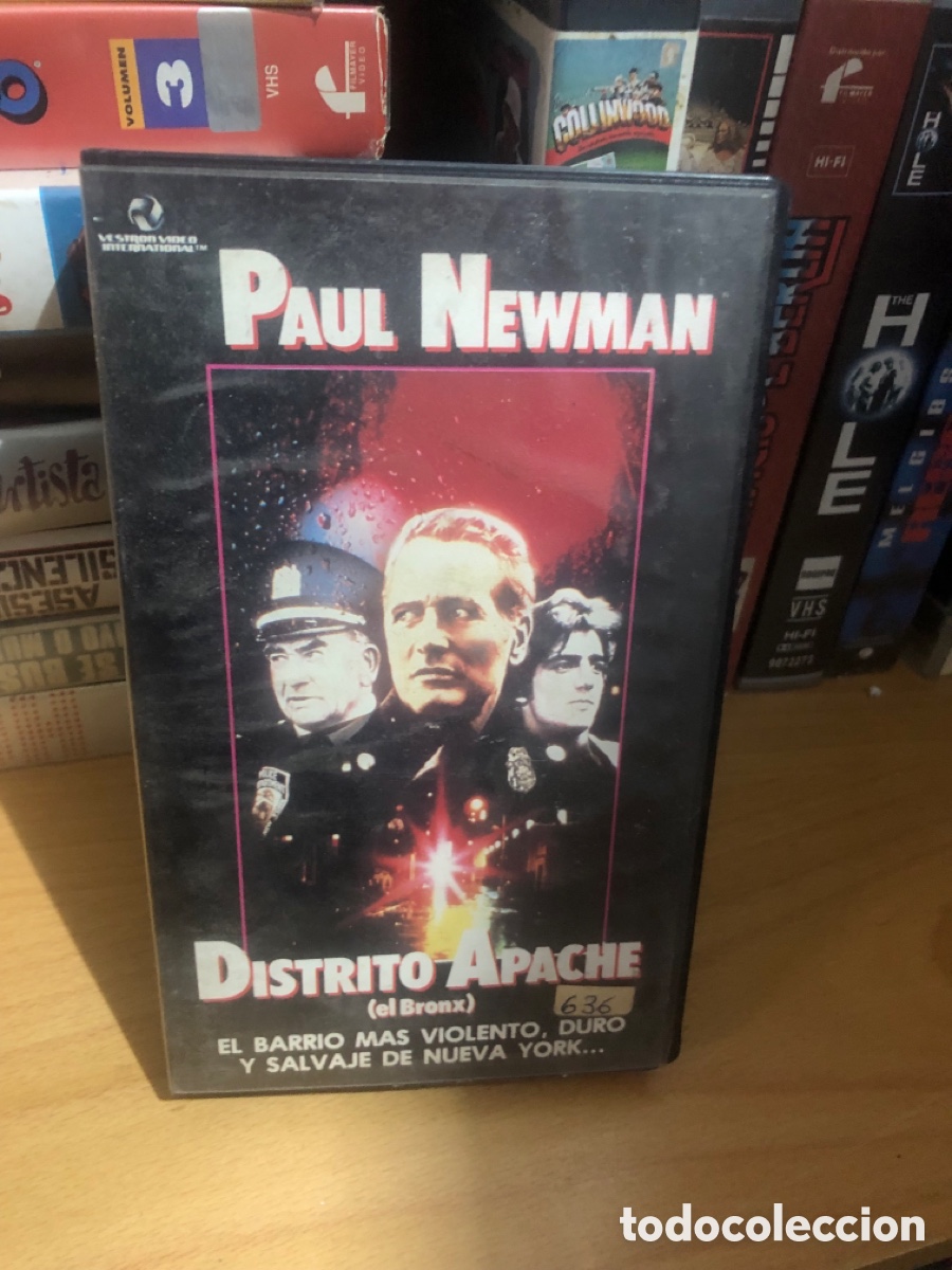 Cine: VHS V&Iacute;DEO CLUB DISTRITO APACHE
