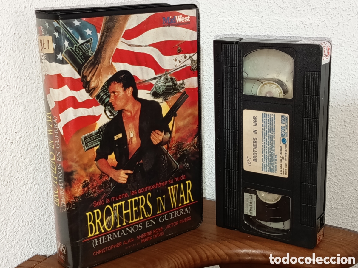 Cine: Hermanos en guerra brothers in war. Pel&iacute;cula VHS