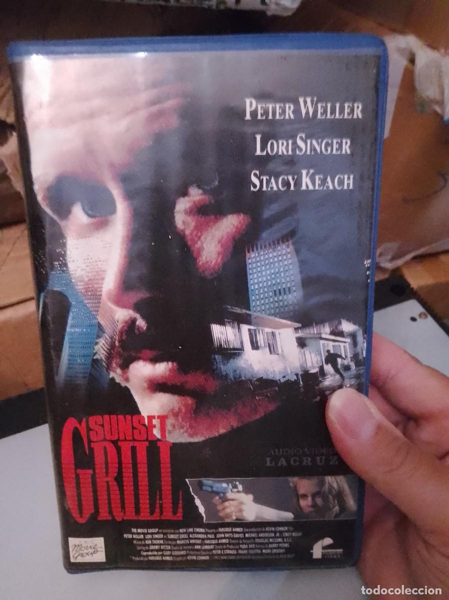 Cine: Sunset grill vhs caja grande rrareza