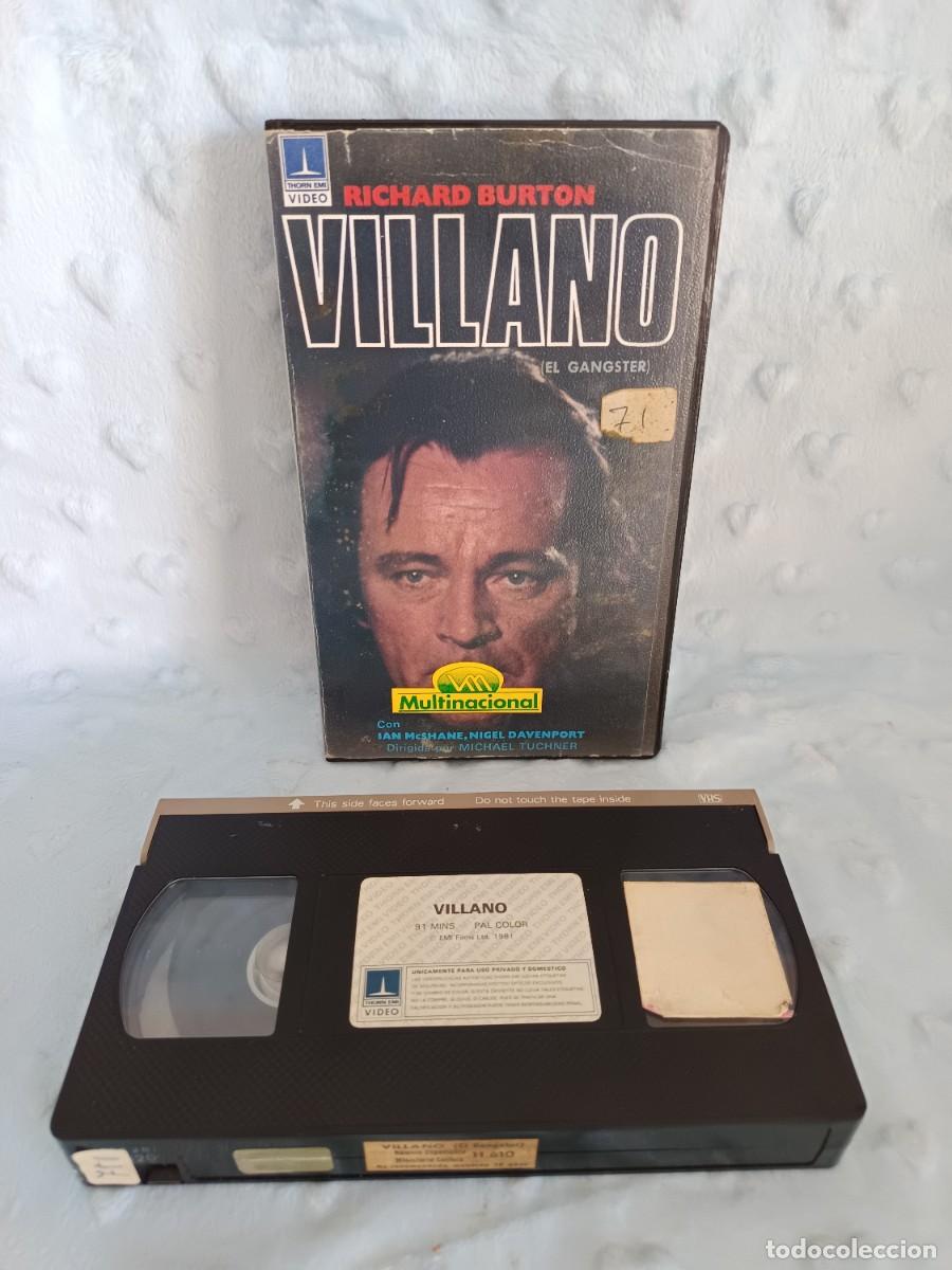 Cine: VILLANO (EL GANGSTER) &bull; RICHARD BURTON &bull; VHS