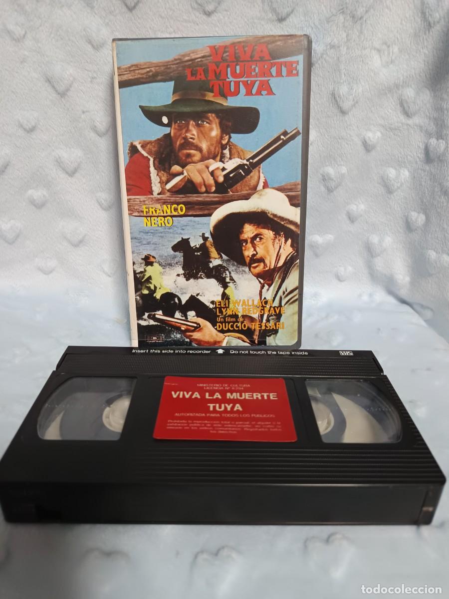 Cine: TIERRA BRUTAL &bull; Dir. Michael Carreras &bull; Richard Basehart, Don Taylor &bull; Western &bull; VHS
