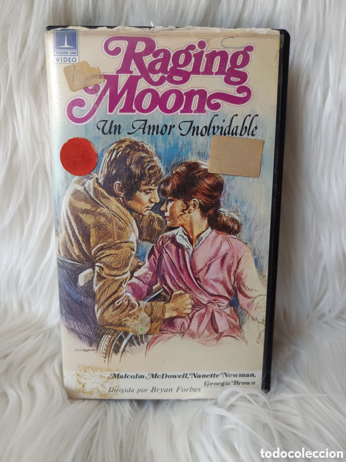 Cine: RAGING MOON &bull; Un amor inolvidable &bull; Malcolm Mcdowell, Nanette Newman &bull; VHS