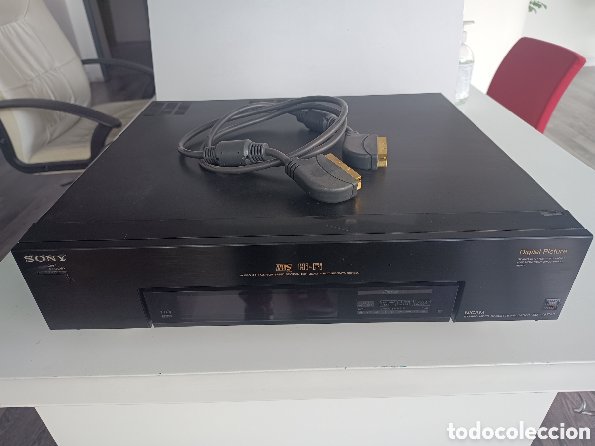Cine: V&iacute;deo VHS Sony SLV-757NC Hi-Fi