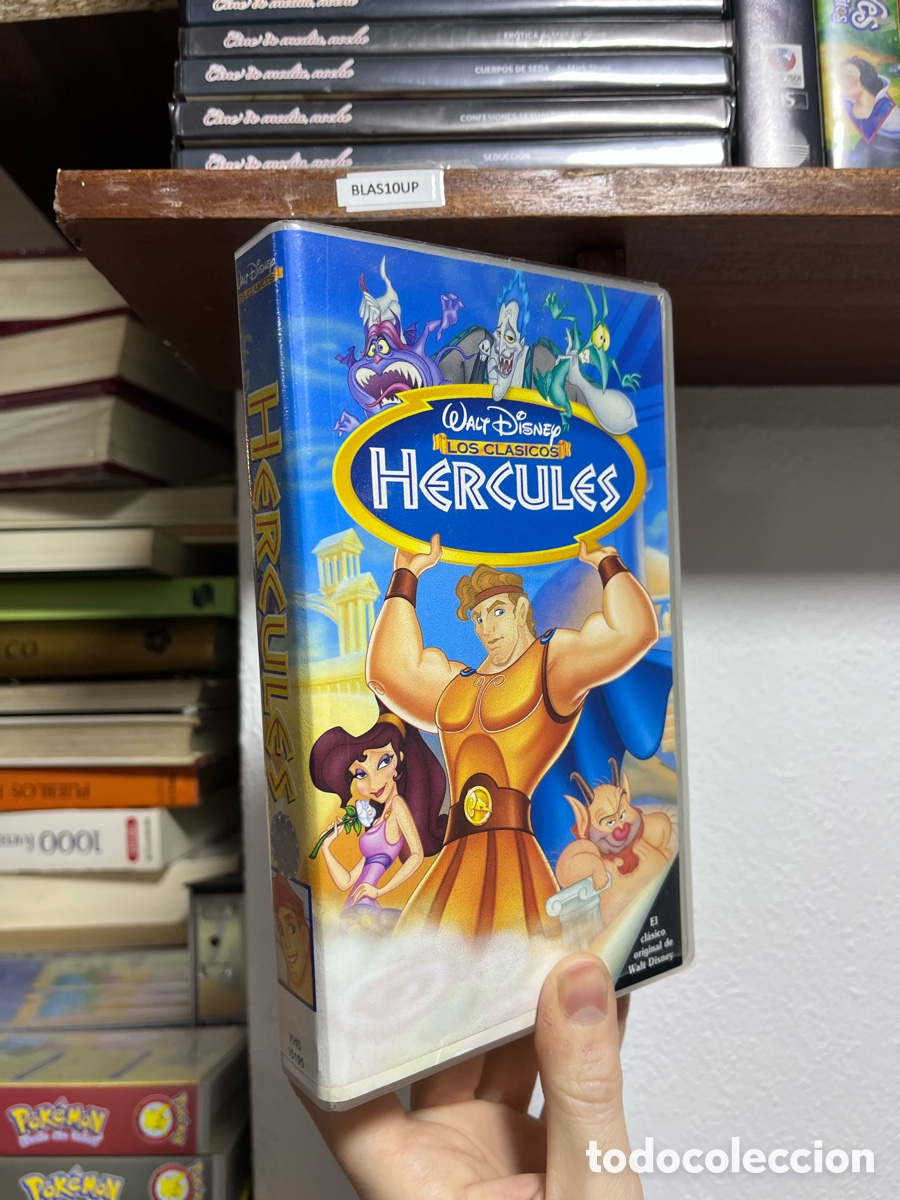 Cine: BLAS10UP VHS DISNEY original H&Eacute;RCULES