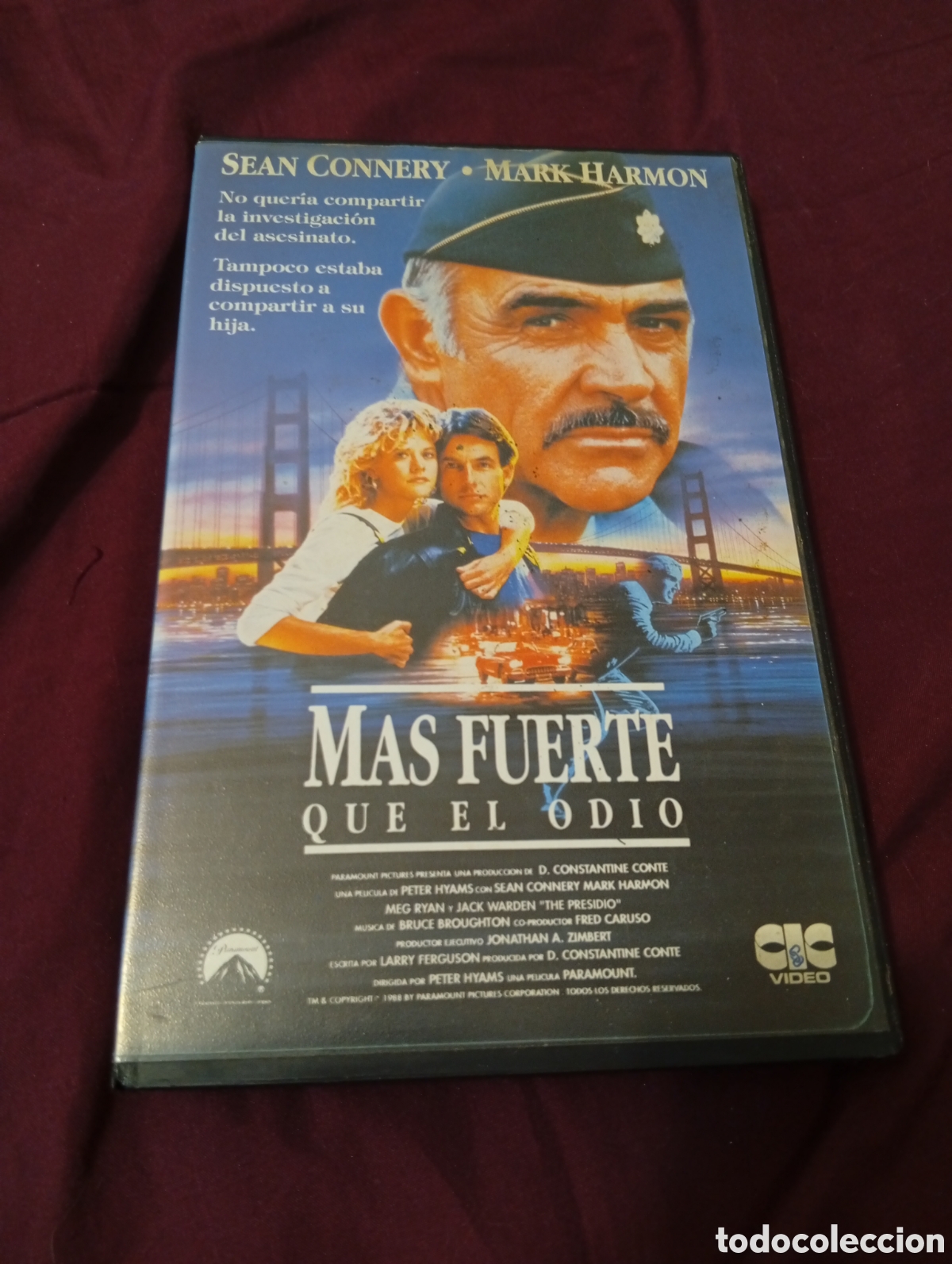 Cine: M&aacute;s fuerte que el odio vhs