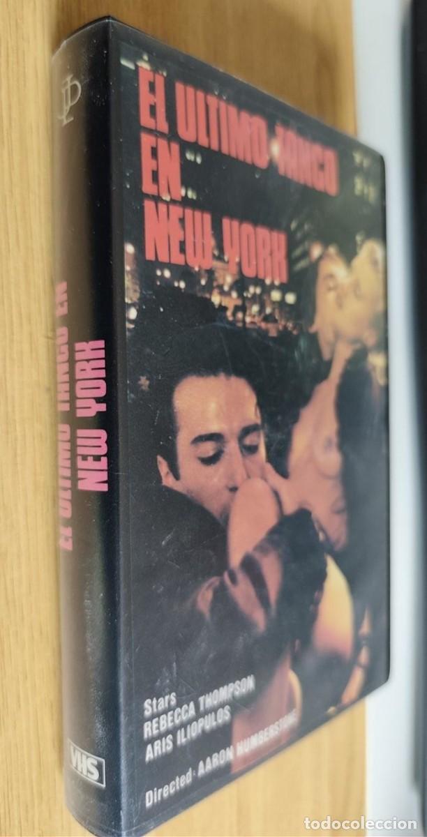 Cine: EL ULTIMO TANGO EN NEW YORK (1984) EROTICA REBECA THOMPSON ARIS ILIOPULOS- VHS- NUEVA YORK
