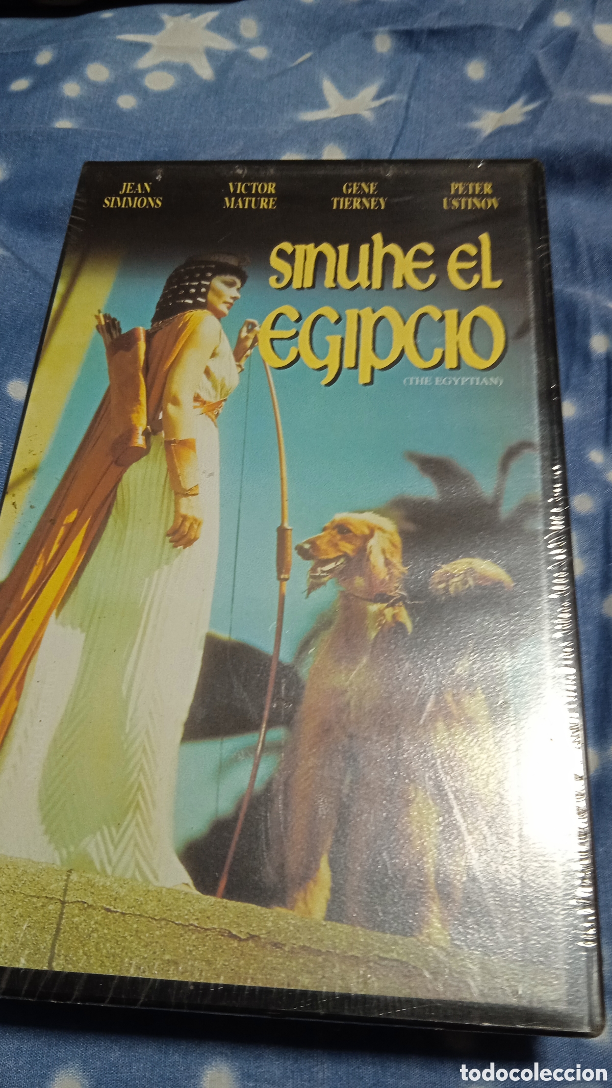 Cine: VHS Sinuh&eacute; el egipcio 1954 (VHS) Nuevo precintado sellado