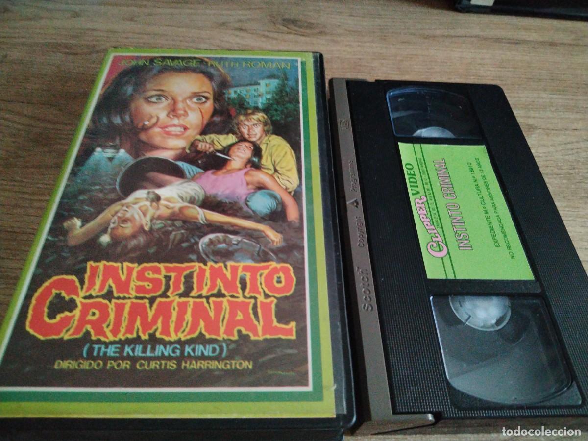 Cine: VHS - INSTINTO CRIMINAL - 380