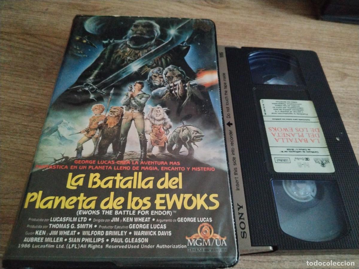 Cine: VHS - LA BATALLA DEL PLANETA DE LOS EWOKS - 392