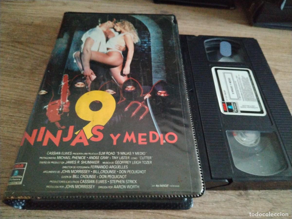 Cine: VHS - 9 NINJAS Y MEDIO - 394