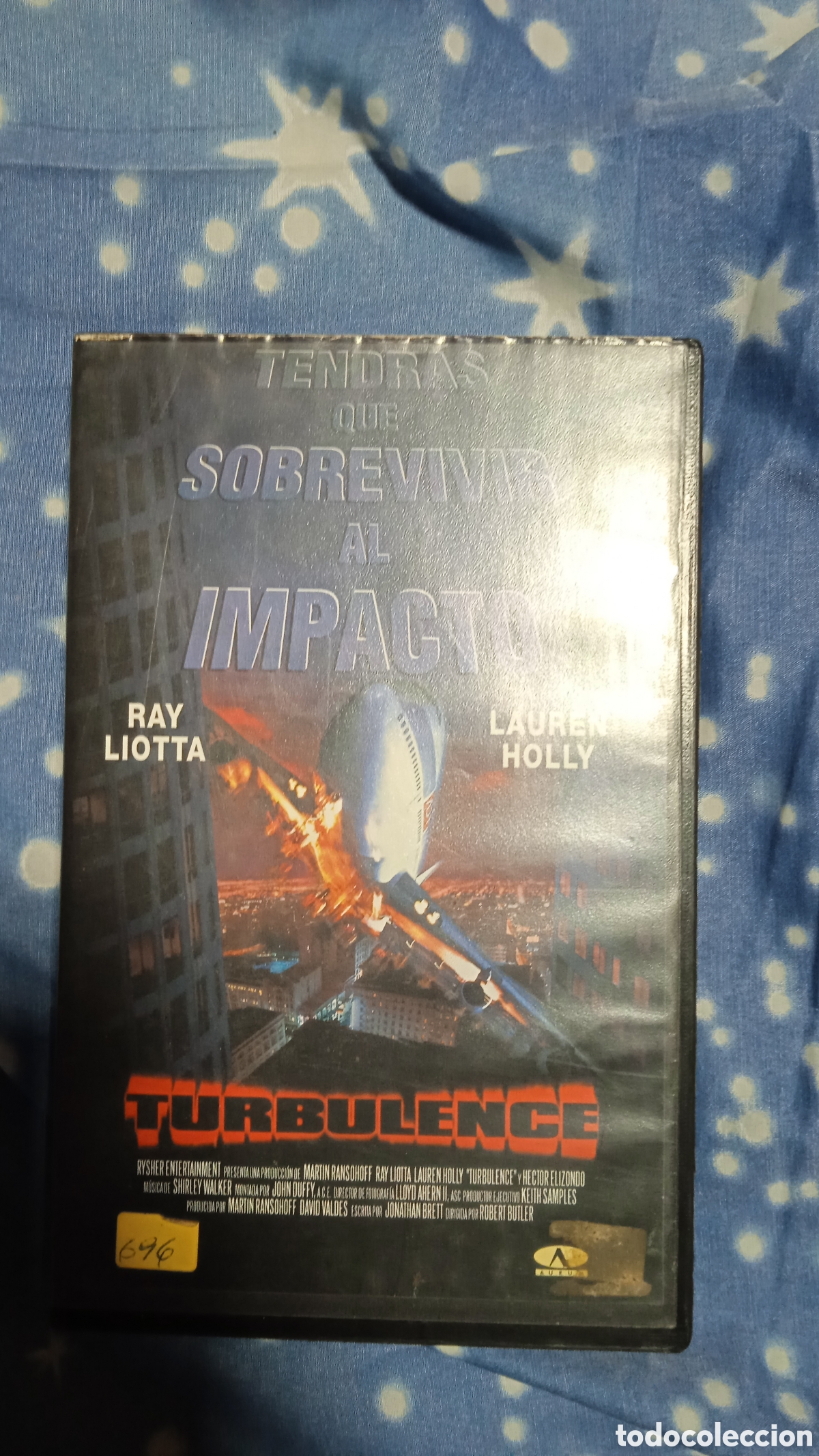 Cine: VHS Turbulence (1997) Ray Liotta y Lauren Holly 1a Edici&oacute;n de Videoclub
