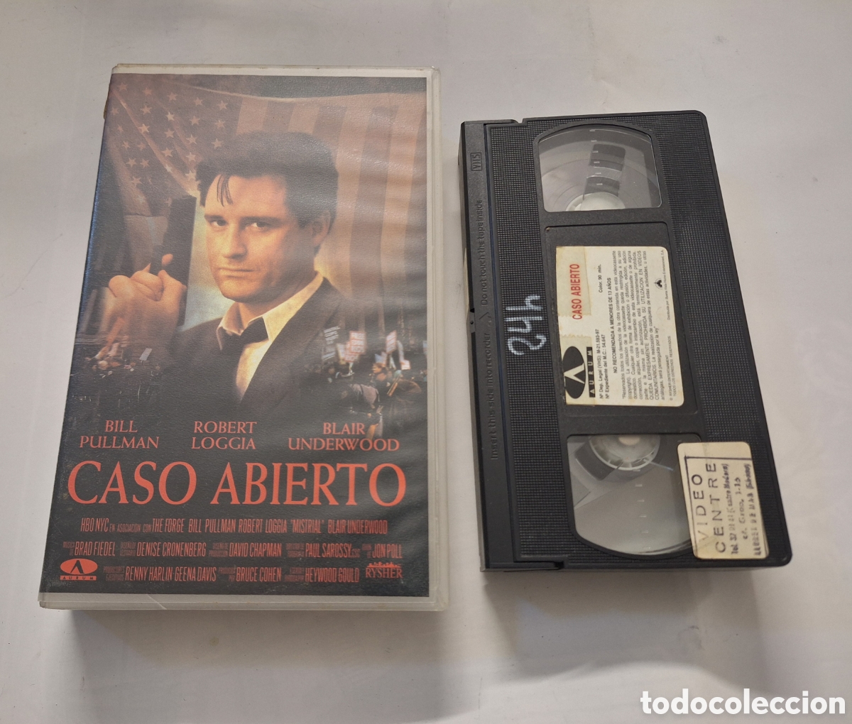 Cine: Caso Abierto VHS Thriller