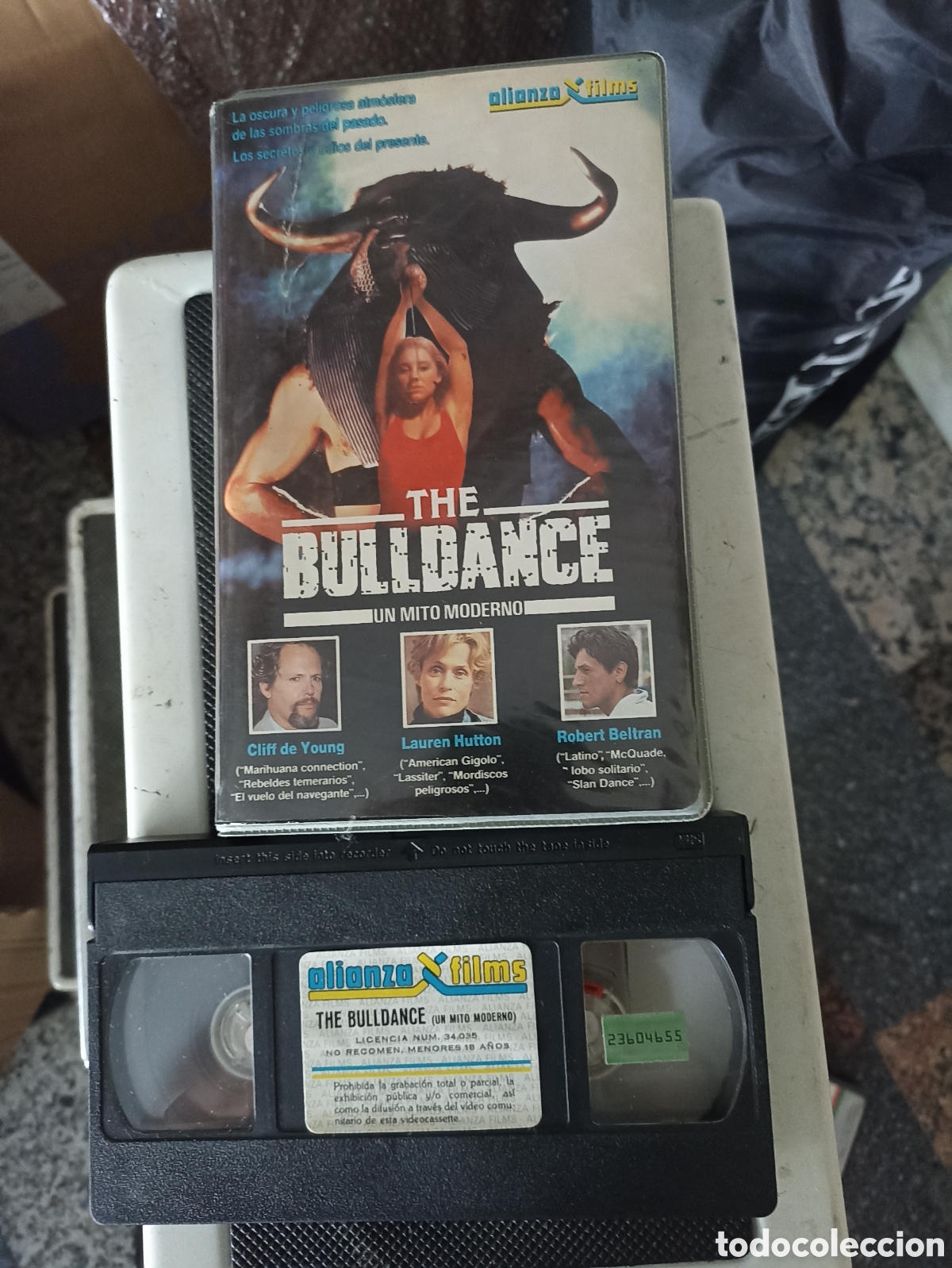 Cine: VHS-THE BULLDANCE. ALIANZA FILMS. RAREZA. &Uacute;NICA EN TODOCOLECC