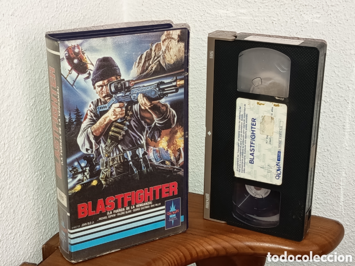 Cine: Blastfighter la fuerza de la venganza. Pel&iacute;cula VHS