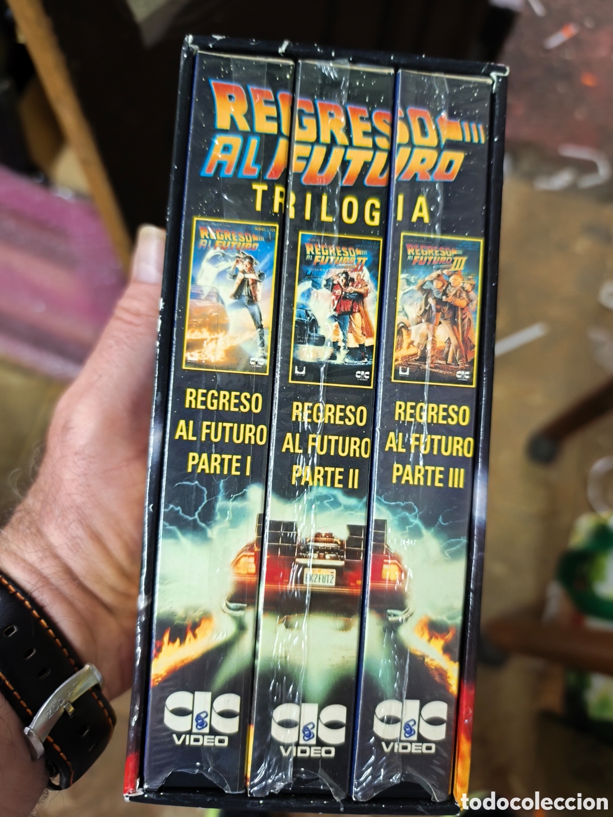 Cine: REGRESO AL FUTURO LA TRILOGIA (VHS PACK CARTON)
