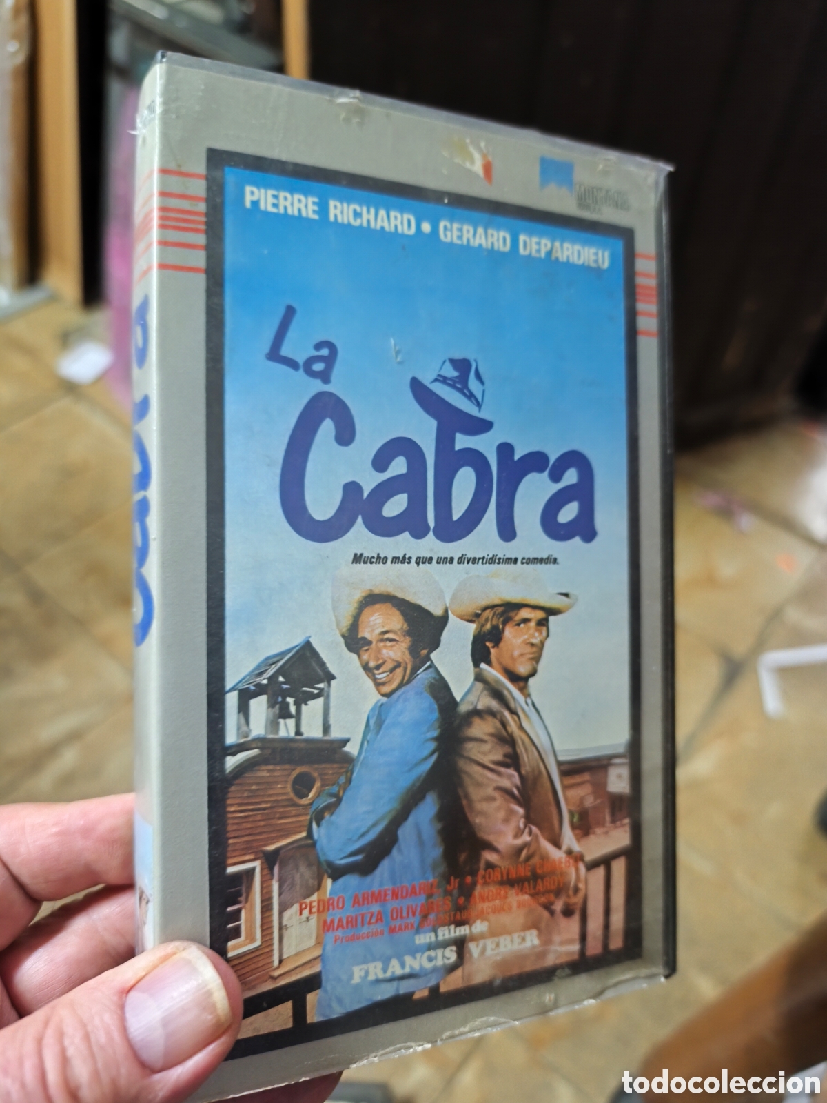 Cine: LA CABRA - Pierre Richard, G&eacute;rard Depardieu - VHS