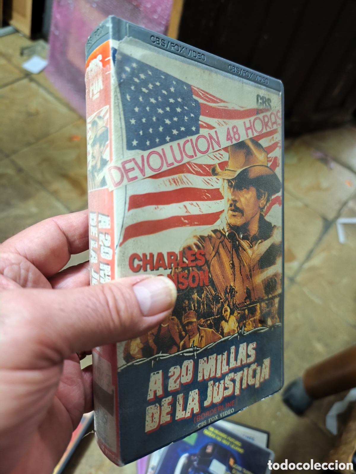 Cine: A 20 MILLAS DE LA JUSTICIA - CHARLES BRONSON - VHS