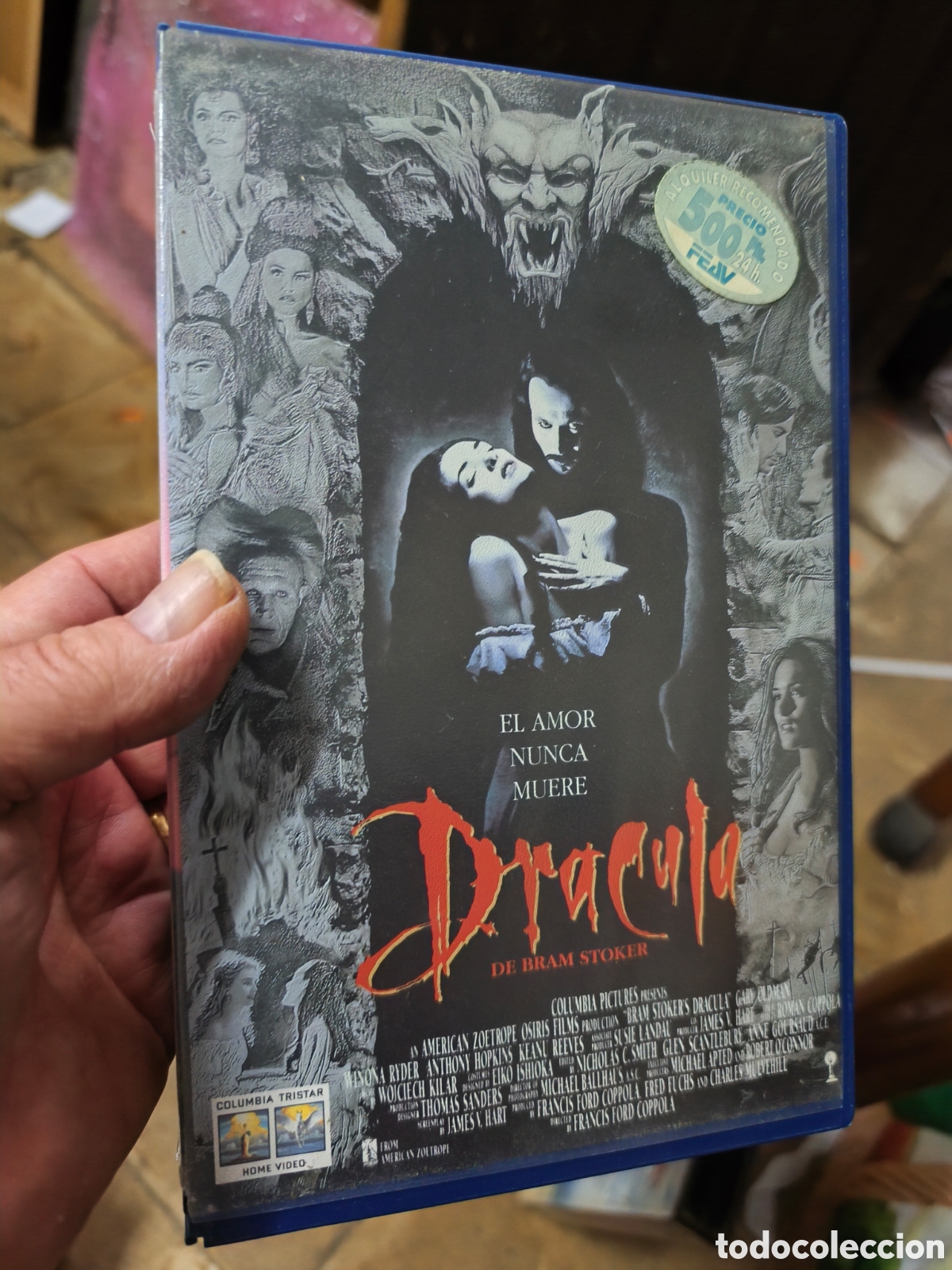Cine: DRACULA el amor nunca muere - VHS