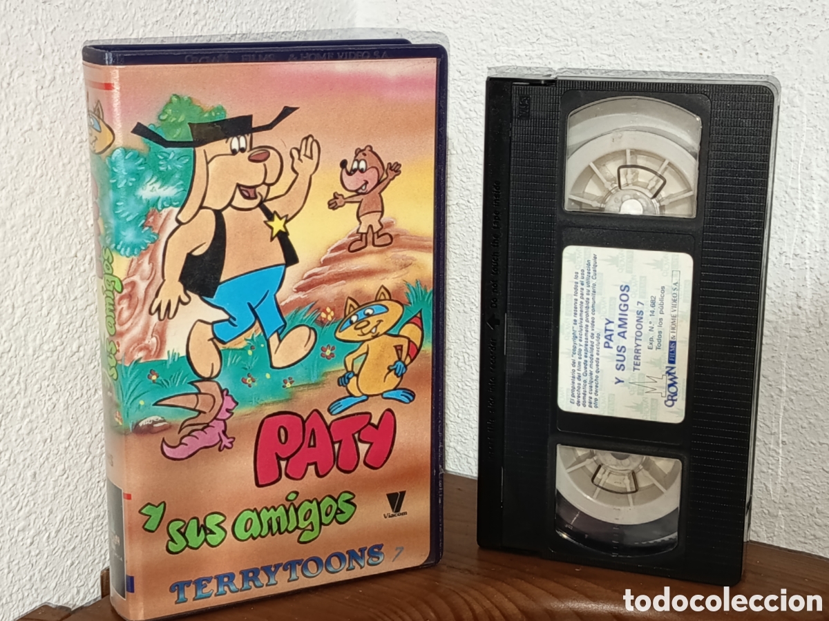 Cine: Paty y sus amigos. Pel&iacute;cula VHS