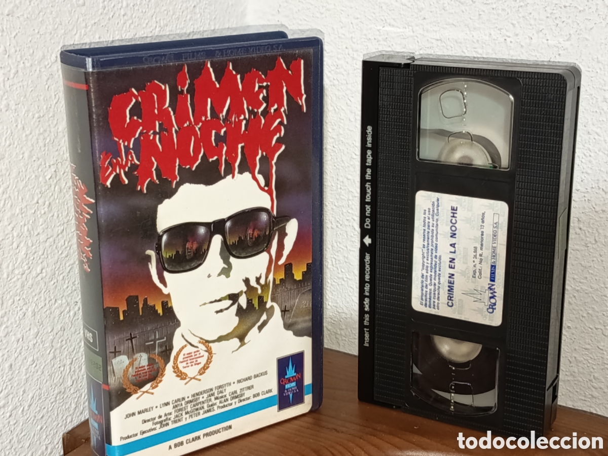 Cine: Crimen en la noche. Pel&iacute;cula VHS