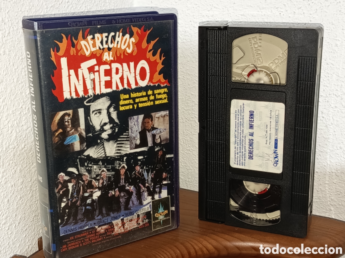 Cine: Derechos al infierno. Pel&iacute;cula VHS