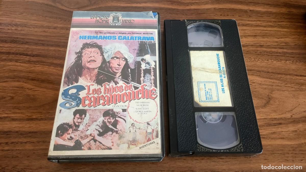 Cine: VHS- LOS HIJOS DE SCARAMOUCHE -HERMANOS CALATRAVA