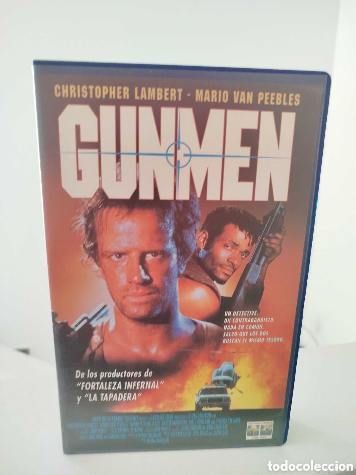 Cine: GUNMEN VHS MARIO VAN PEEBLES
