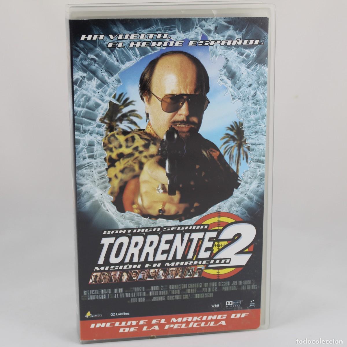 Cine: VHS Torrente 2 Mision Marbella Santiago Segura Warner Bros PAL Castellano