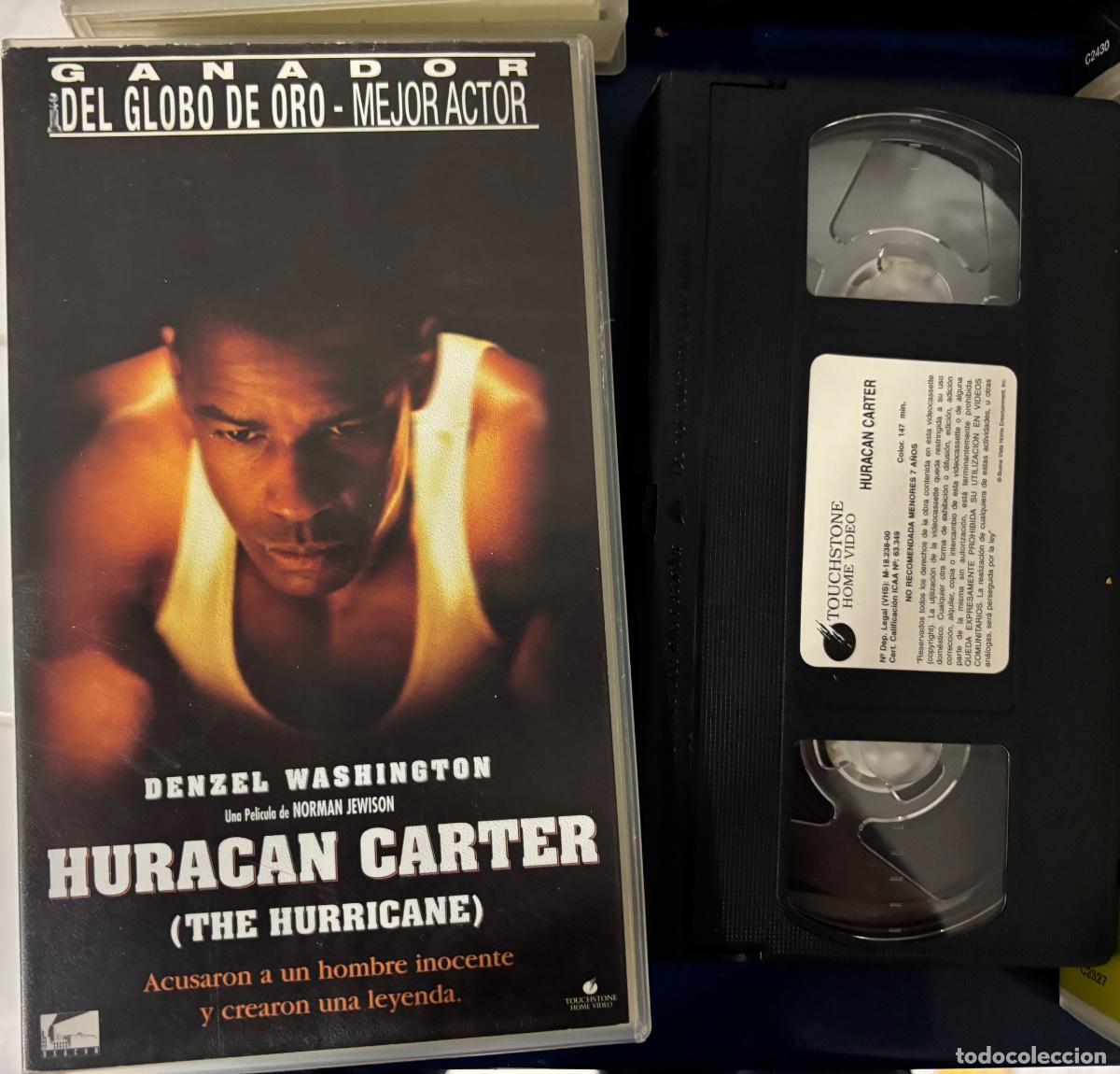 Cine: Hurac&aacute;n Carter (Pelicula VHS)