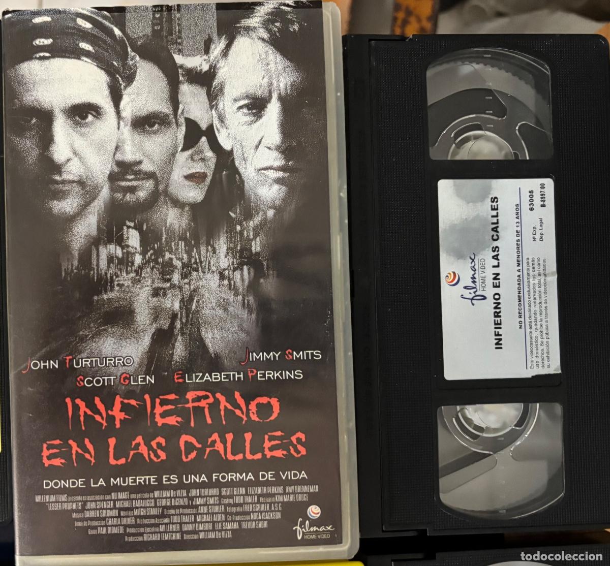 Cine: Infierno en las calles(Pelicula VHS)