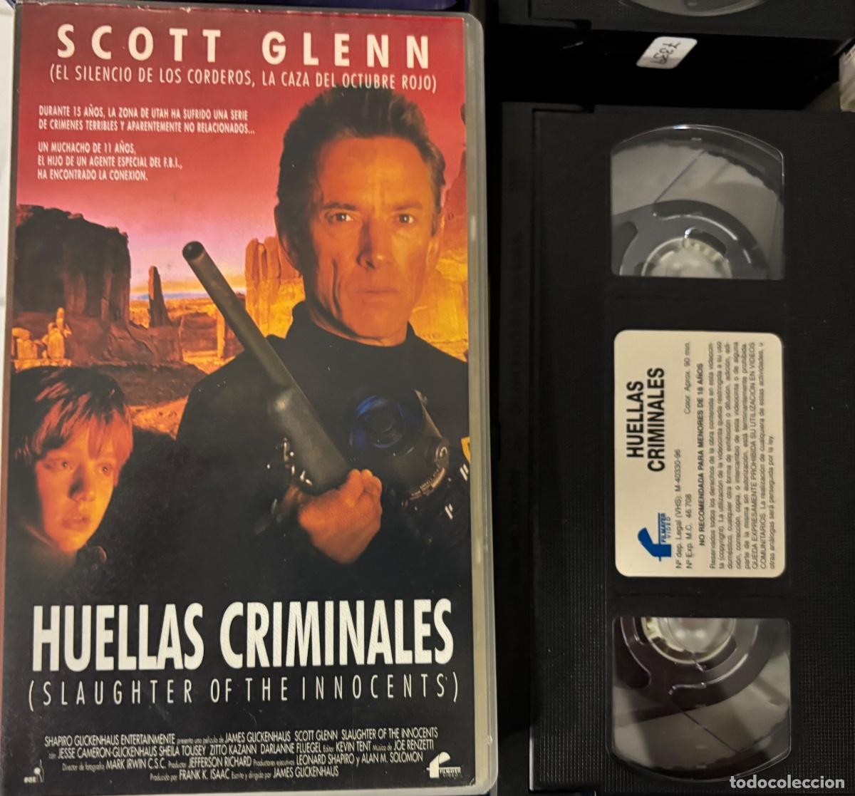 Cine: Huellas criminales (Pelicula VHS)