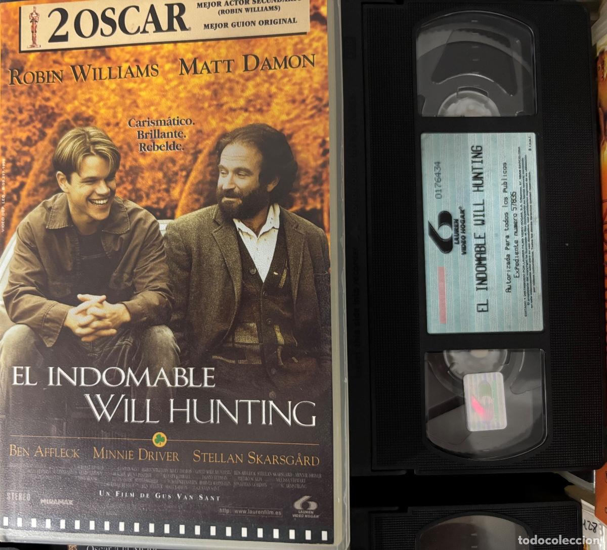 Cine: El indomable Will Hunting (Pelicula VHS)