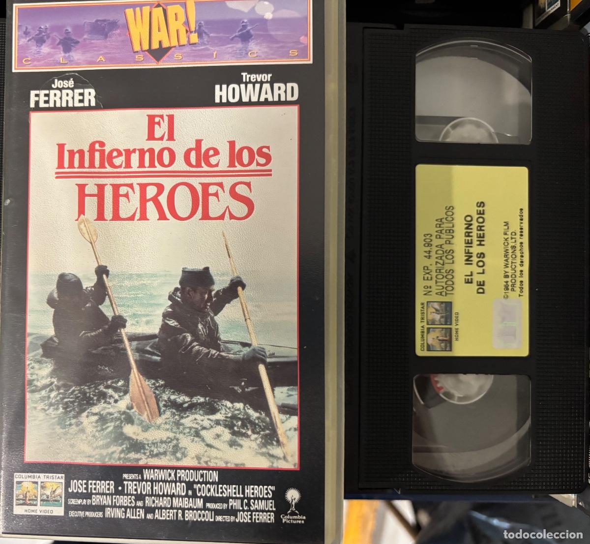 Cine: El infierno de los h&eacute;roes (Pelicula VHS)