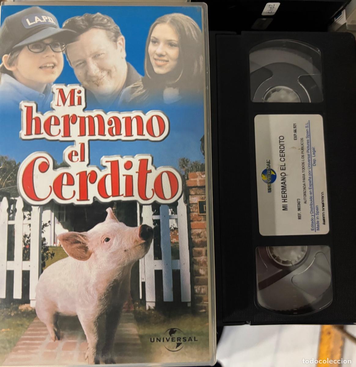 Cine: Mi hermano el cerdito (Pelicula VHS)