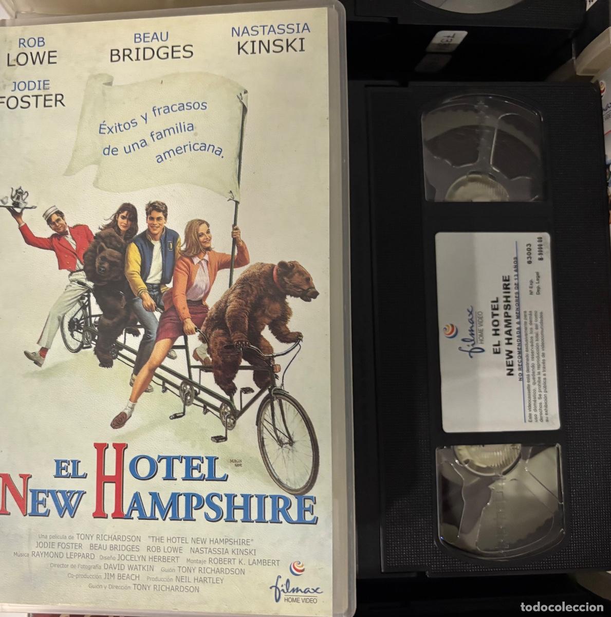 Cine: El Hotel de New Hampshire (Pelicula VHS)