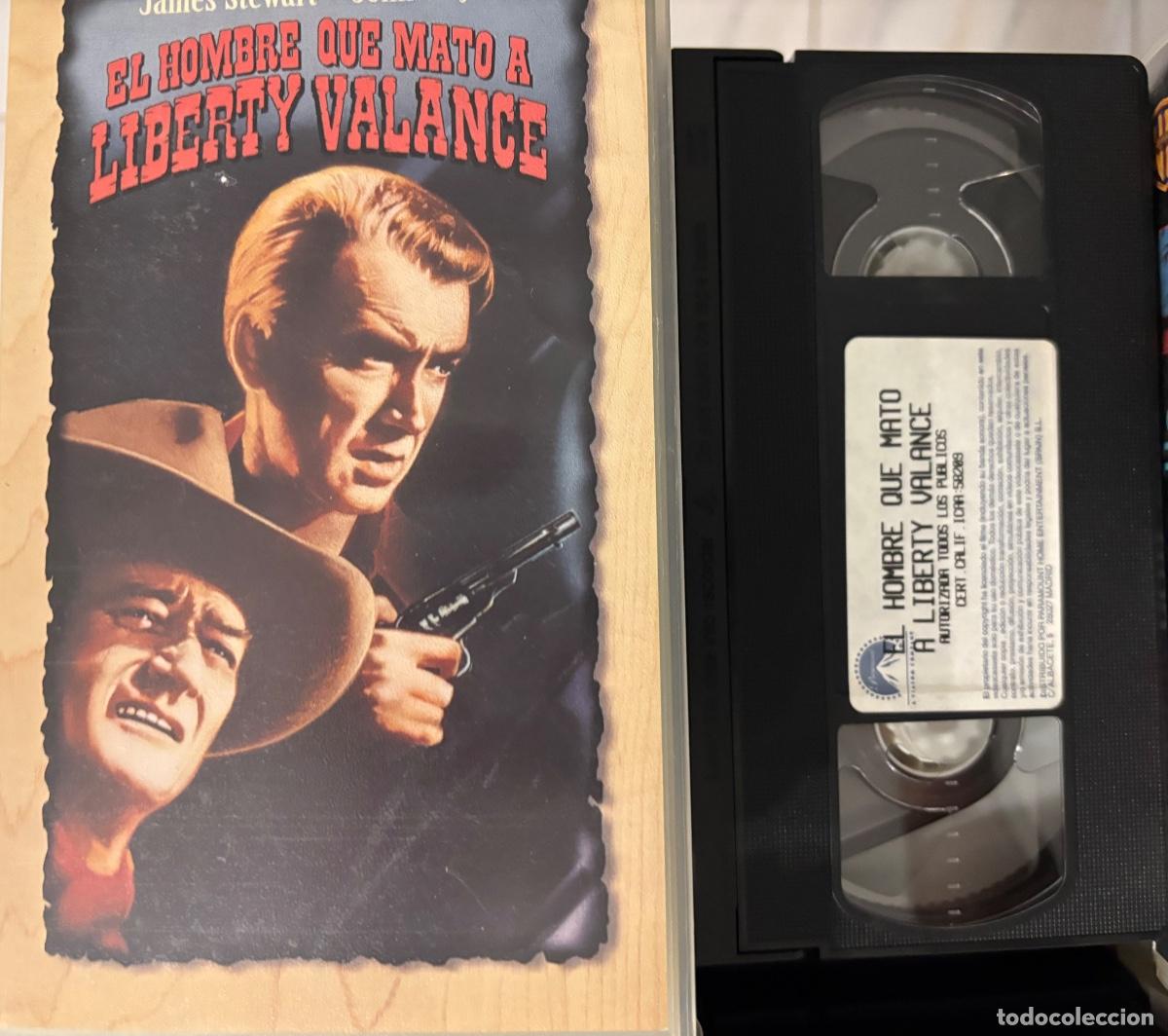 Cine: El hombre que mat&oacute; a Liberty Valance (Pelicula VHS)
