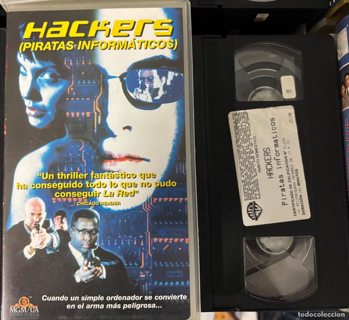 Cine: HaCHerS (PIRATAS INFORM&Aacute;TICOS)(Pelicula VHS)