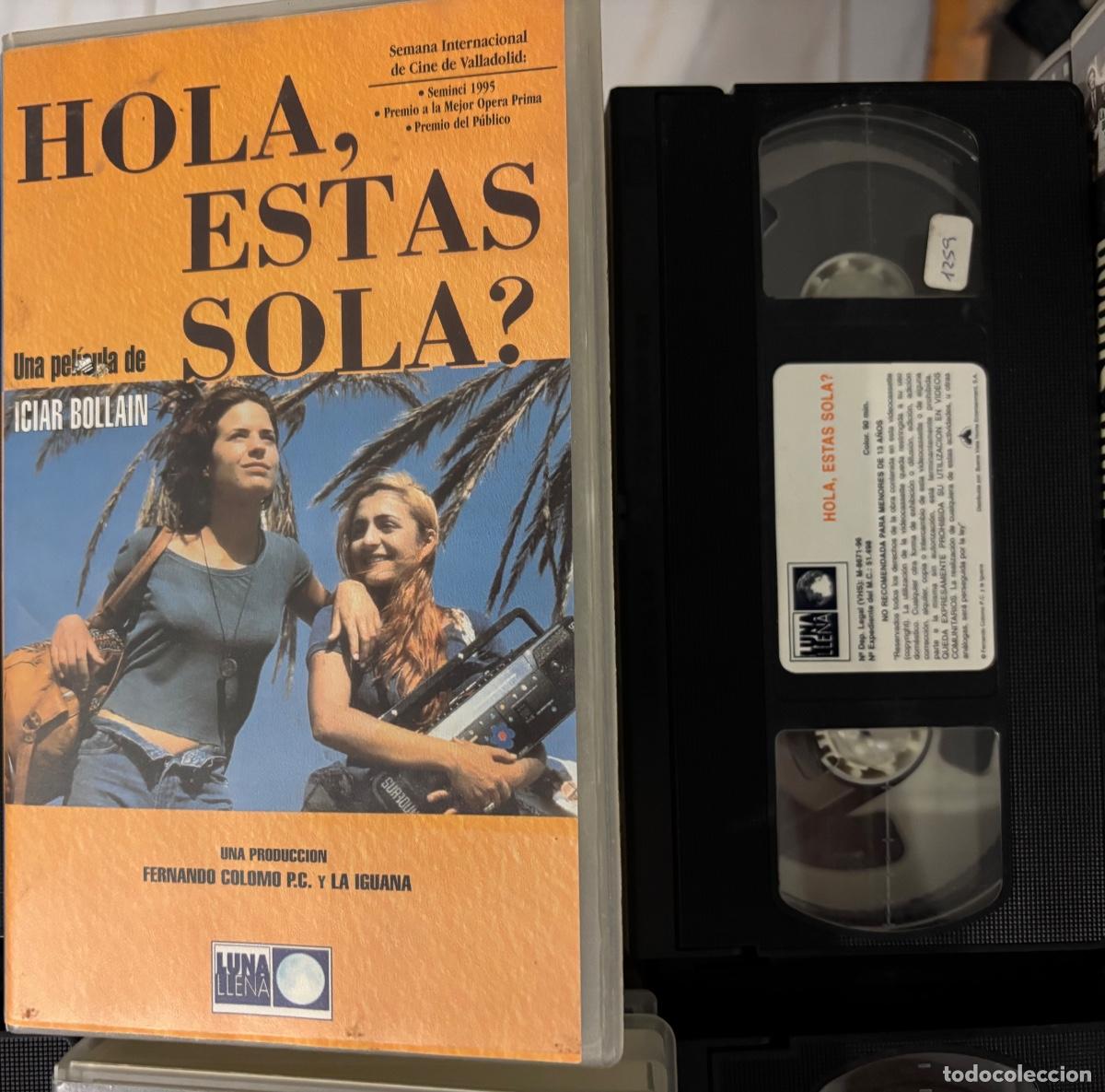 Cine: Hola, est&aacute;s sola ? (Pelicula VHS)