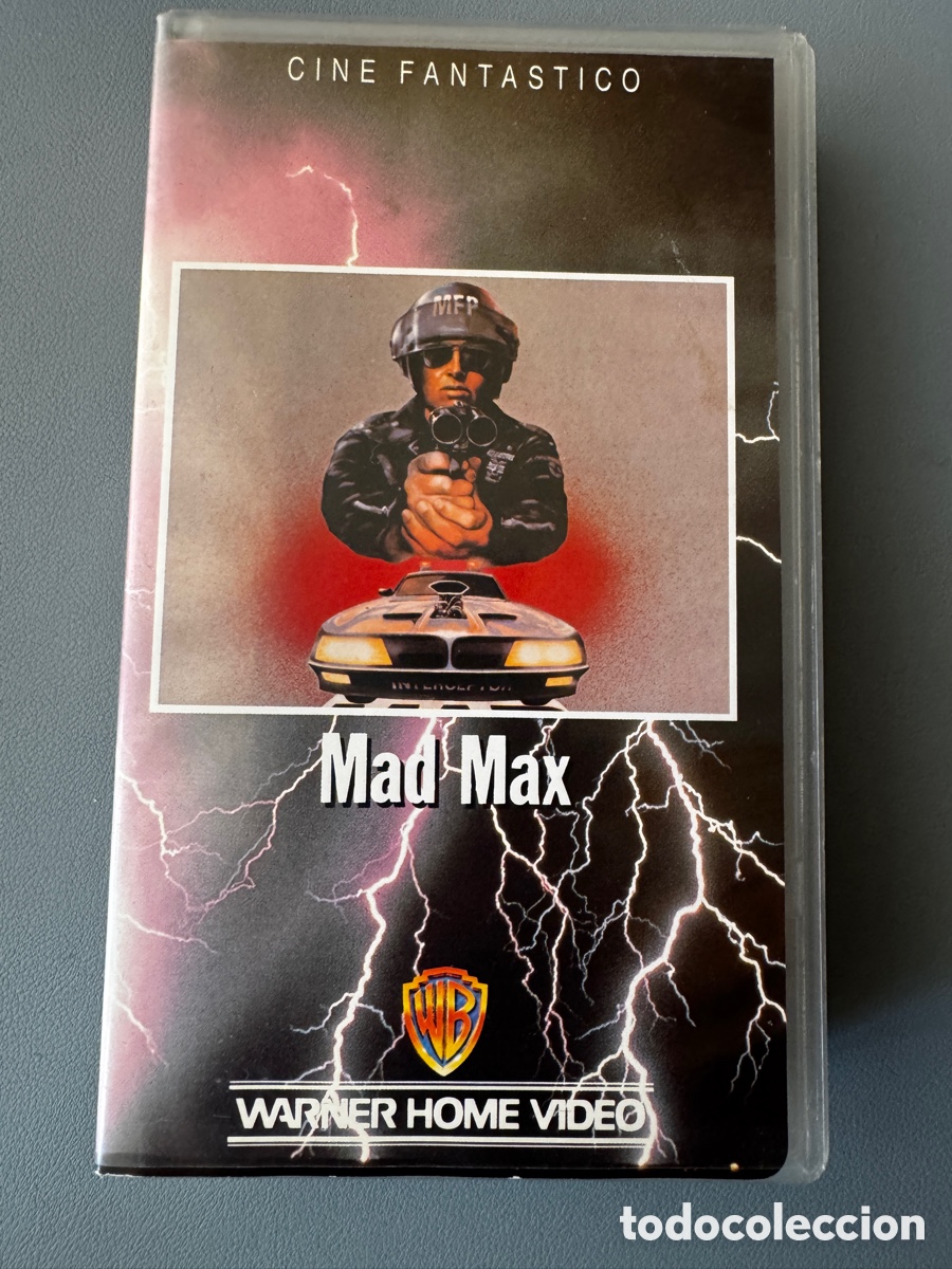 Cine: Mad Max - VHS- cine Fant&aacute;stico