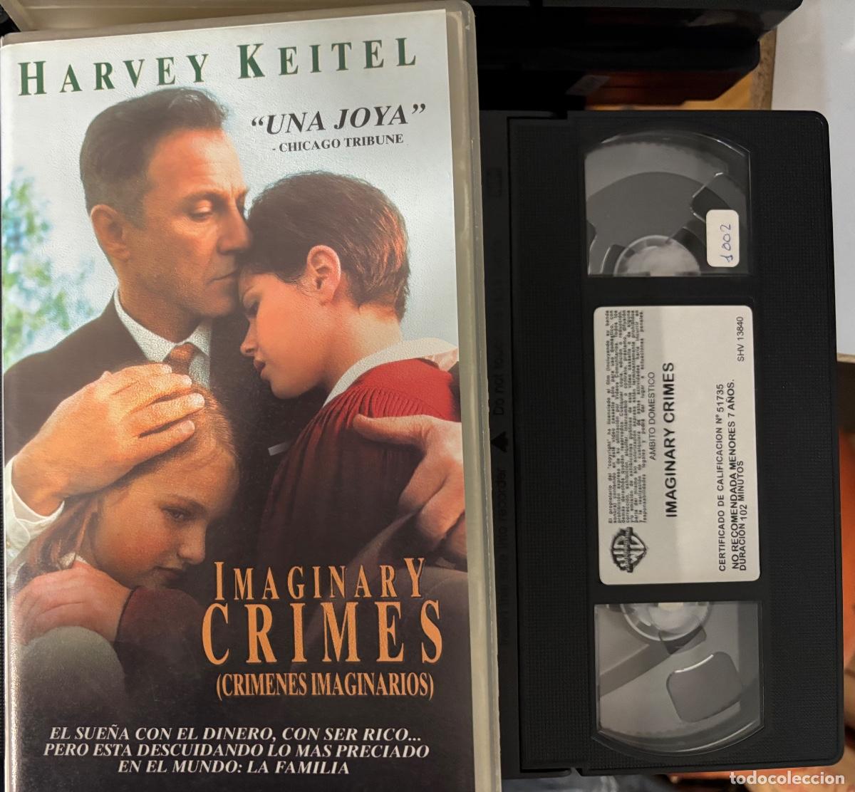 Cine: MAGINA R CRIMES (CRIMENES IMAGINARIOS)(Pelicula VHS)