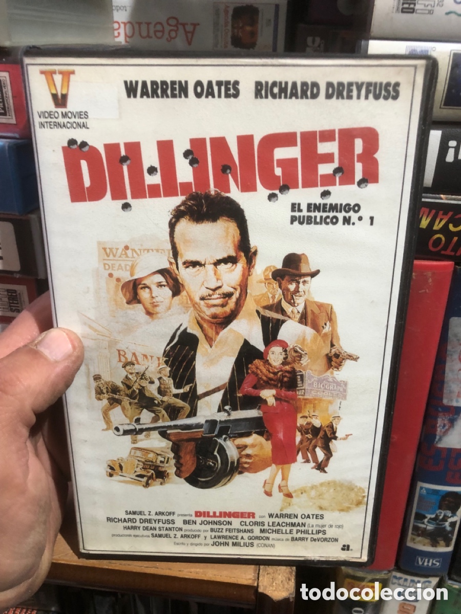 Cine: VHS V&Iacute;DEO CLUB DILLINGER