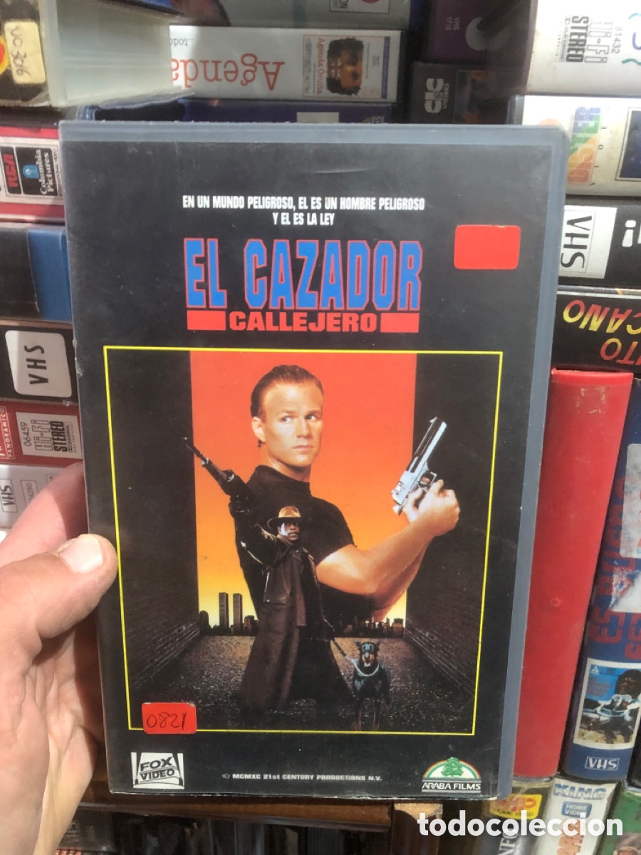 Cine: VHS V&Iacute;DEO CLUB EL CAZADOR CALLEJERO