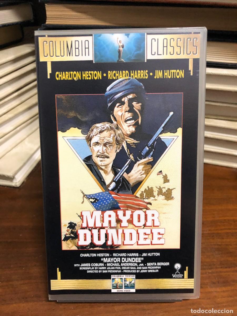 Cine: Mayor Dundee Charlton Heston, Richard Harris (Dir. Sam Peckinpah)
