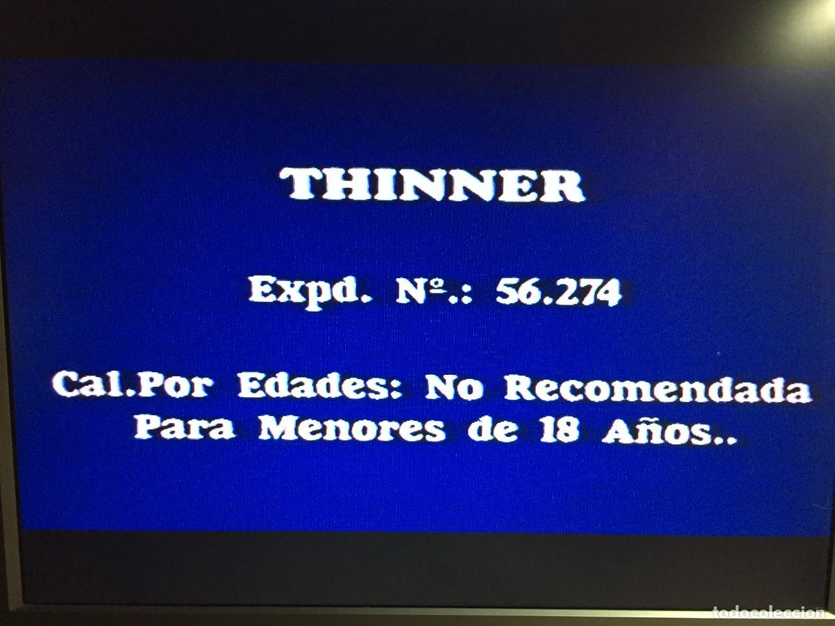 Cine: Vhs Thinner Malefico - Stephen King - Foto 2