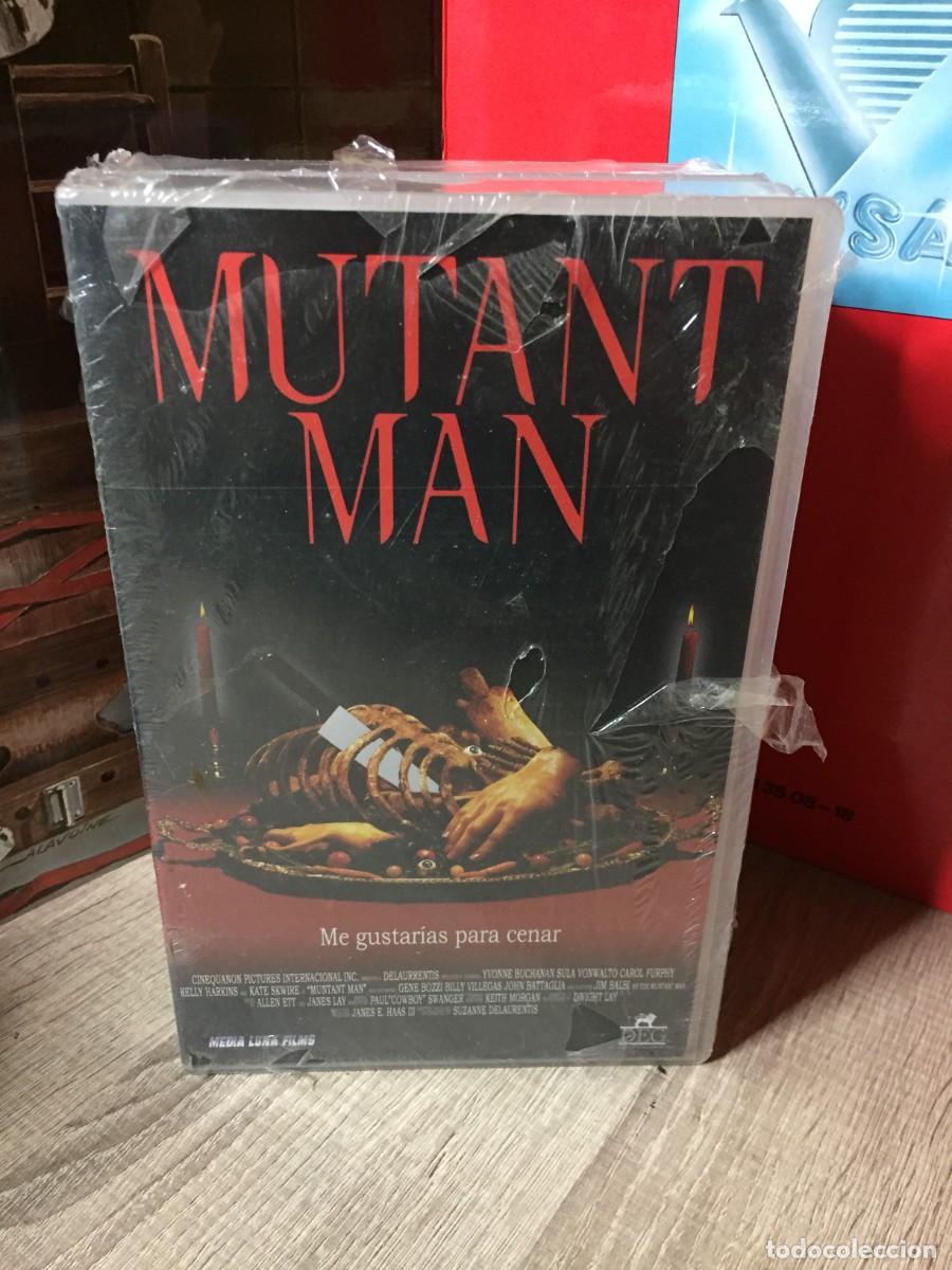 Cine: Vhs Mutant man - Jim Baldi, Yvonne Buchanana, Charlie Patiro - Precintada de origen