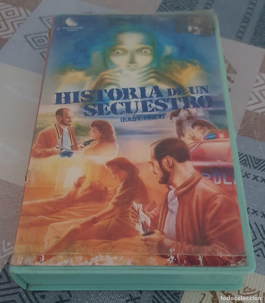 Cine: Pel&iacute;cula Vhs Historia de un Secuestro. Editada por Cbs Fox V&iacute;deo en 1986. Videoclub alquiler.