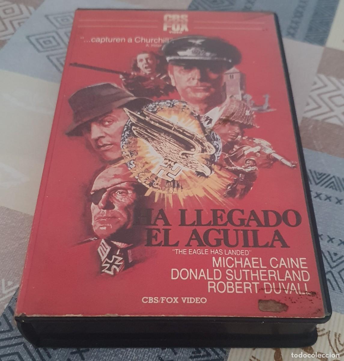 Cine: Pel&iacute;cula Vhs Ha Llegado el &Aacute;guila. Michael Caine, Donald Sutherland, Robert Duvall. Cbs Fox V&iacute;deo.