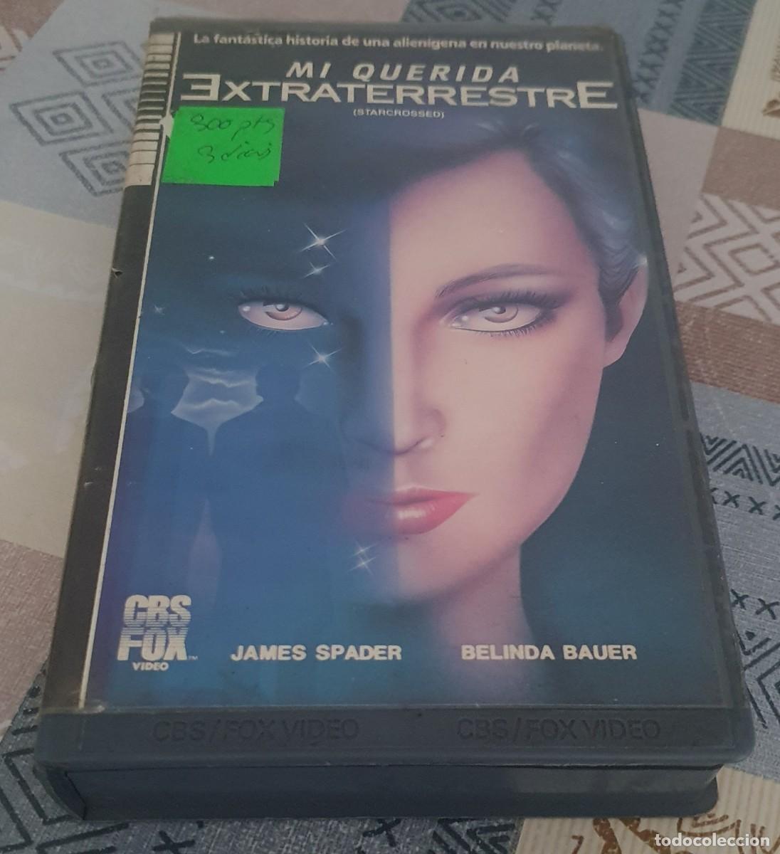 Cine: Pel&iacute;cula Vhs Mi Querida Extraterrestre. James Spader. Cbs Fox V&iacute;deo 1989. Videoclub alquiler.