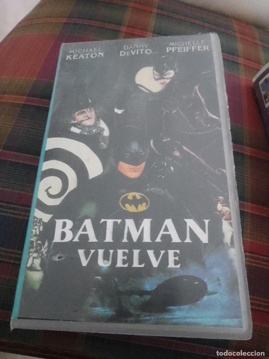 Cine: Batman vuelve vhs caja peque&ntilde;a vhs