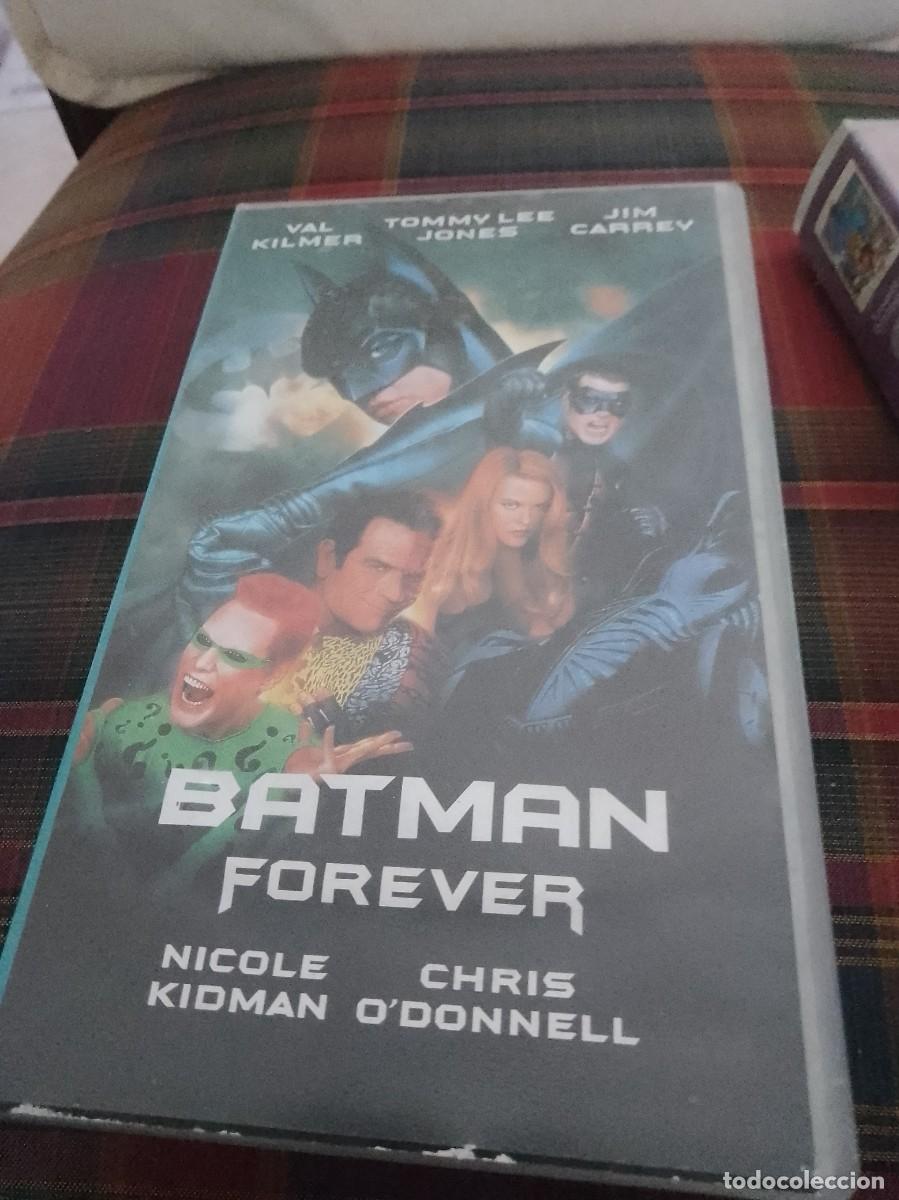 Cine: Batman forever vhs caja peque&ntilde;a